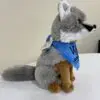 Lincoln (Gray Fox) Stuffed Animal 12" - Image 2