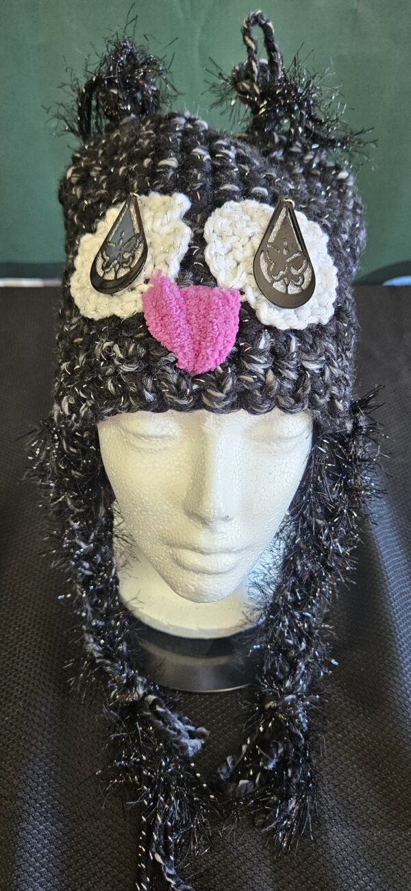 Crocheted Owl Hat: Adult