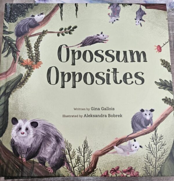 Opossums Opposites Story Book